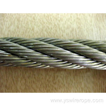 316 stainless steel wire rope 1x19 16.0mm